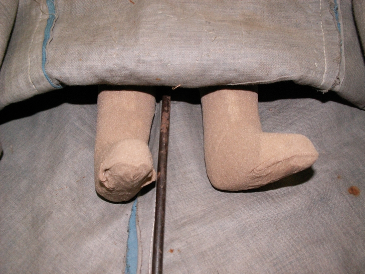 Calze dopo il restauro